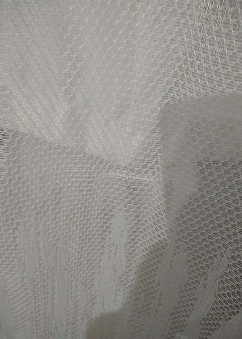 Modern Düz Beyaz Tül Perde - Görsel 9