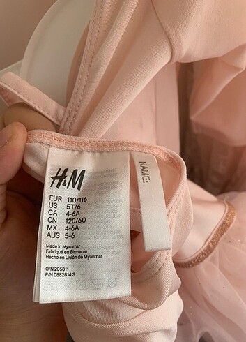 H&M Bale elbise 