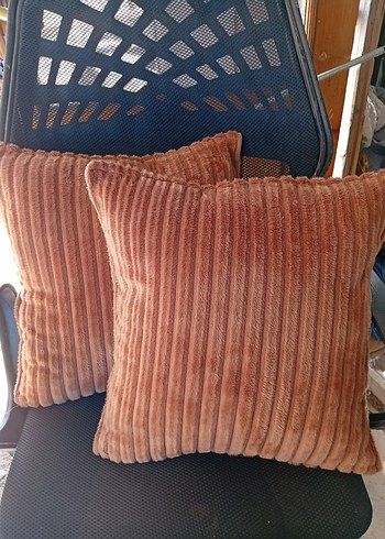 peluş ikili Kırlent Kılıfı