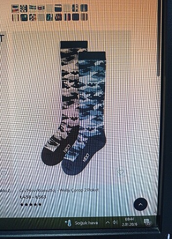 Havlu çorap - Görsel 3