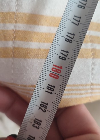 Sarı Çizgili nevresim takımı - Görsel 6