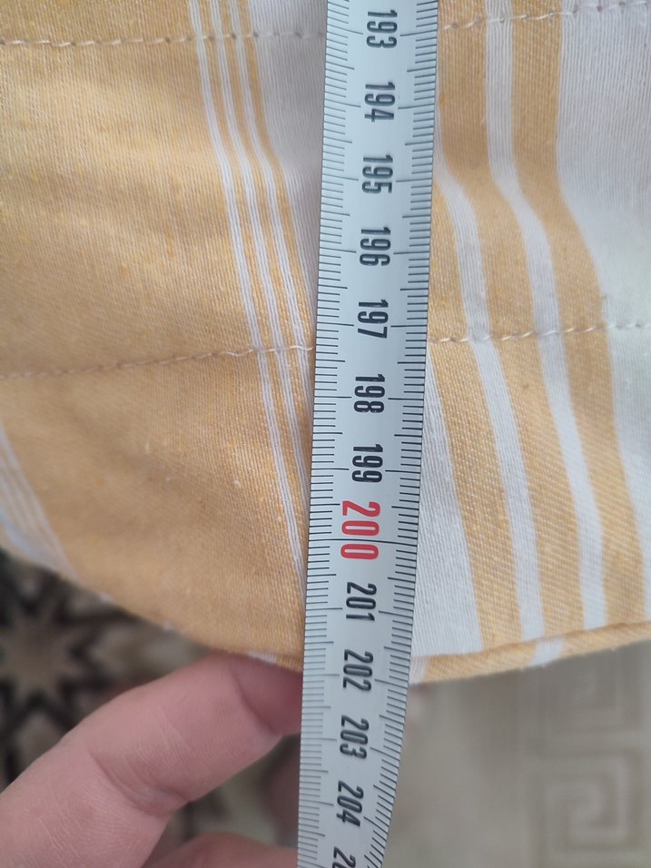 Sarı Çizgili nevresim takımı - Görsel 5