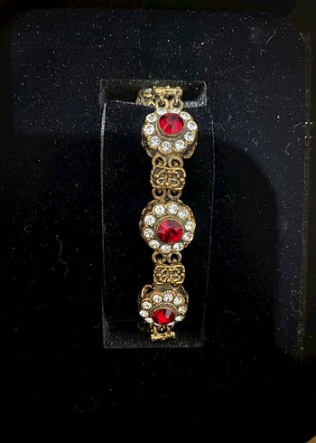 Nakışlı Renkli Boncuklu Vintage Bileklik