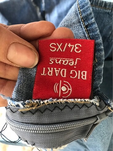 s Beden mavi Renk Kot Elbise
