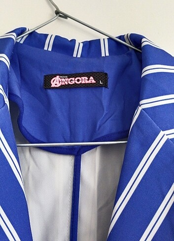 xl Beden mavi Renk Blazer ceket