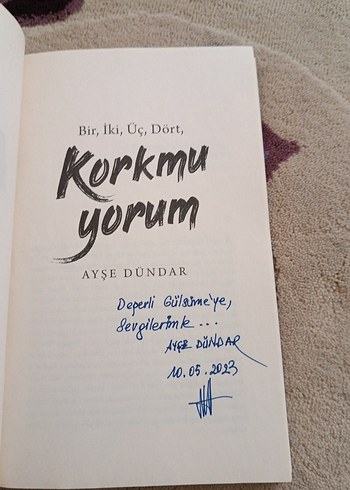 Korkmuyorum - Ayşe Dündar