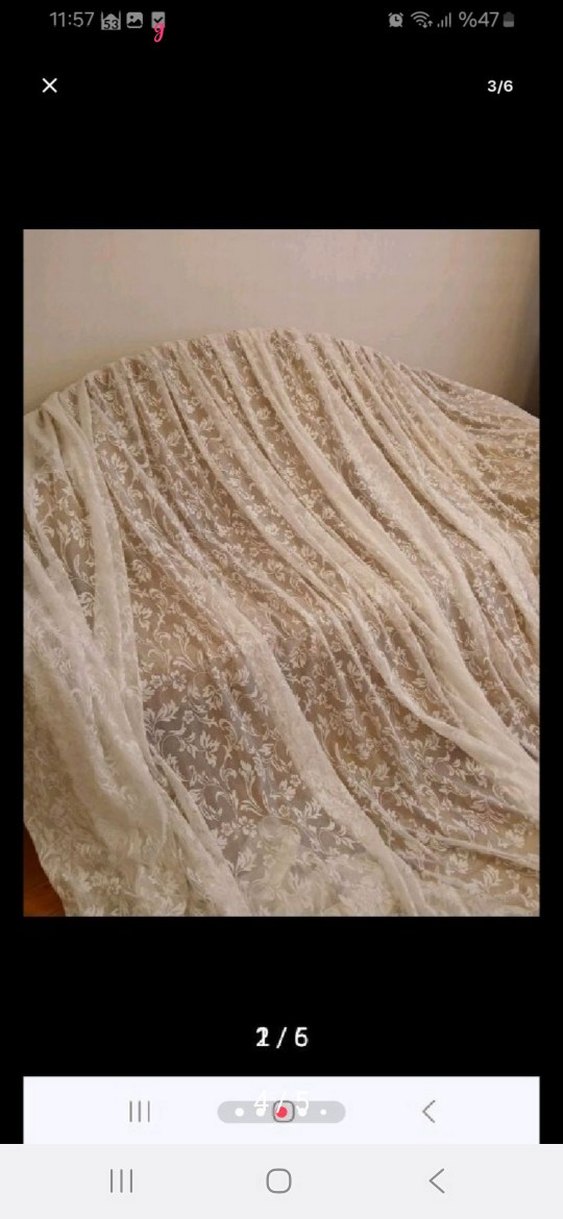 salon tül perde - Görsel 5