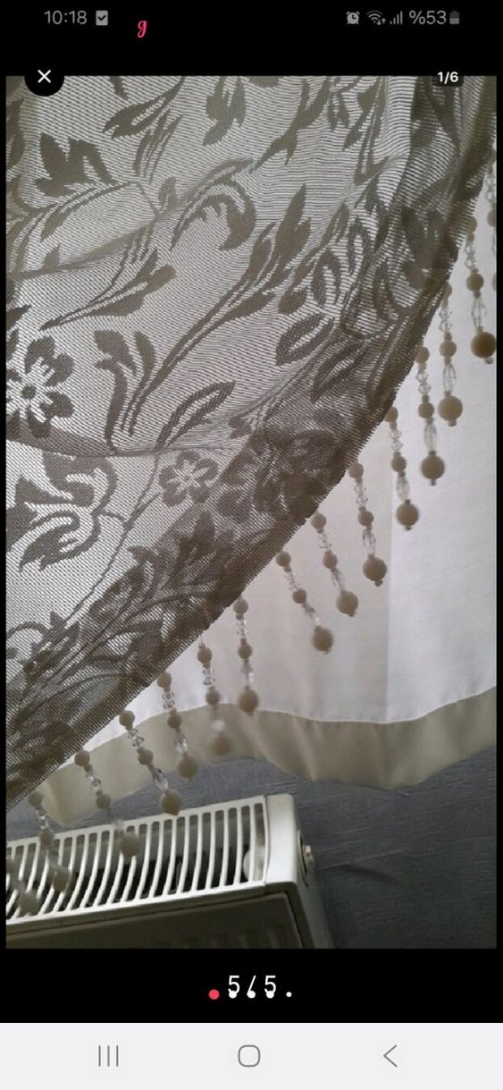 salon tül perde - Görsel 2