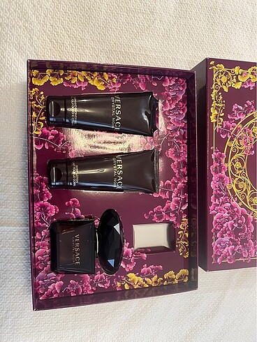 Versace cyrstal noir set