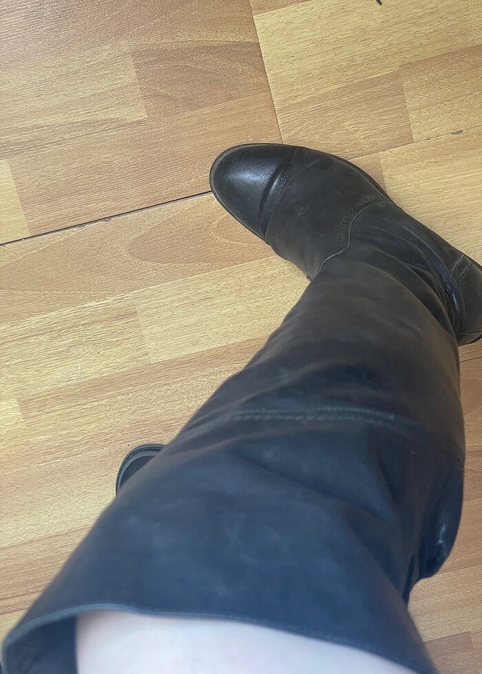 Deri çizme/bot - Görsel 4