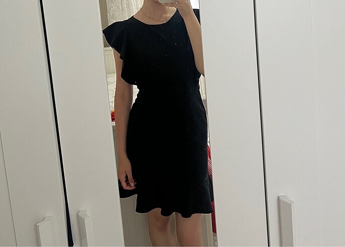 Trendyolmilla siyah mini elbise