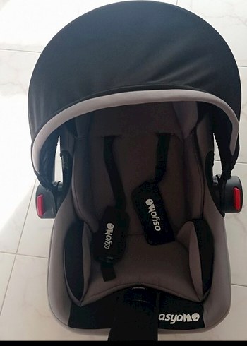 asyomw Gri Bebek Oto Koltuğu - Görsel 2