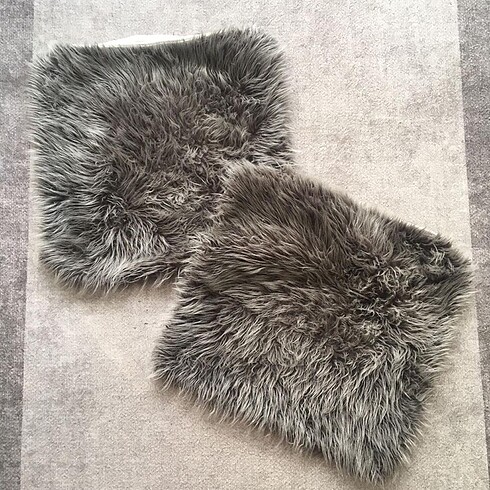 Peluş kırlent kılıfı