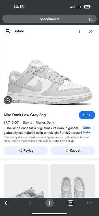 45 Beden Nike dunk low