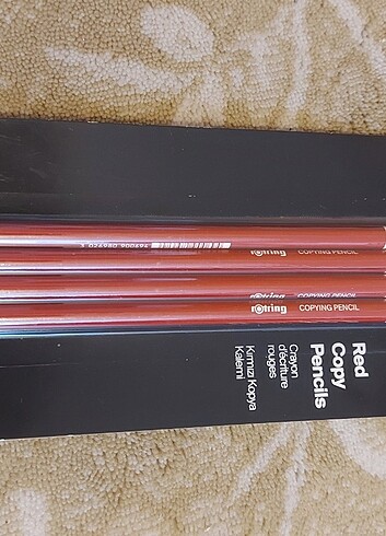 Rotring kırmızı kalem