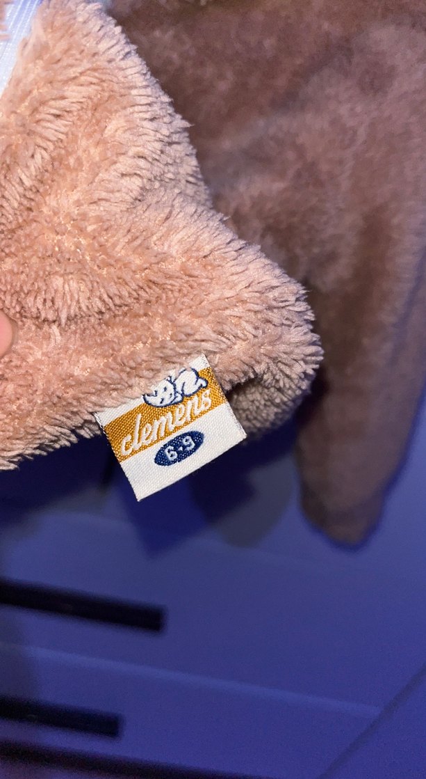 Kahverengi Kürklü Bebek Tulumu - Görsel 4