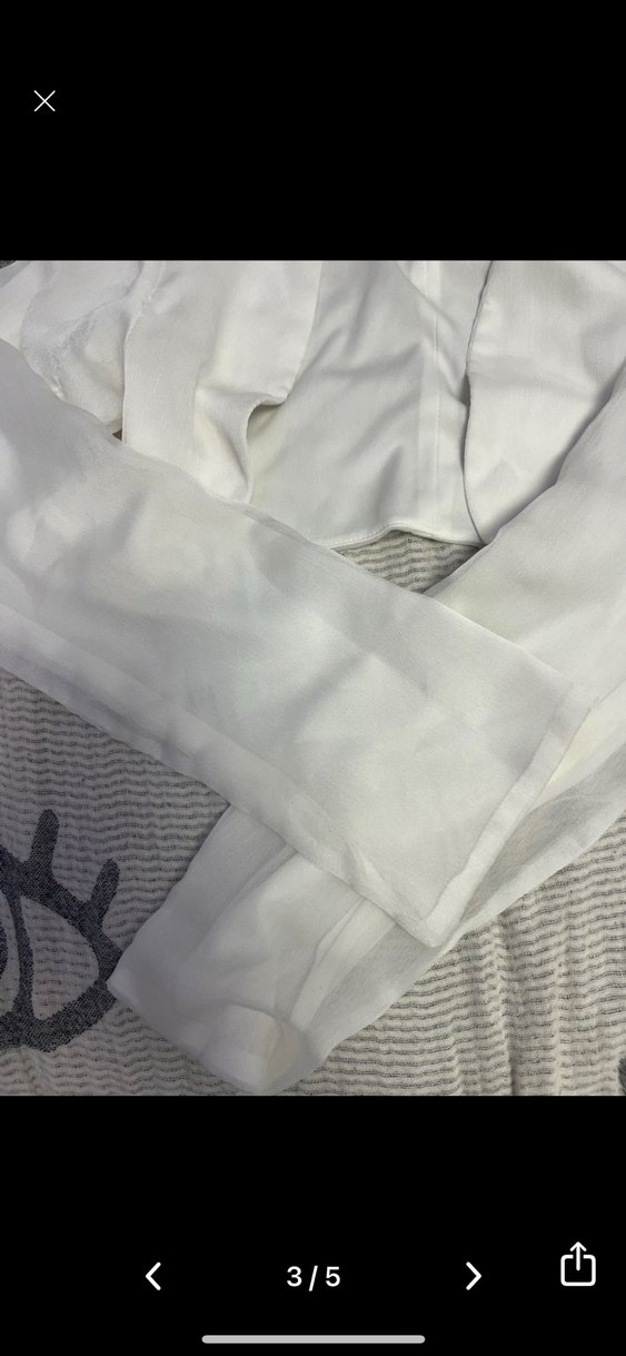 Beyaz Uzun Kollu Kız Bolero - Görsel 3