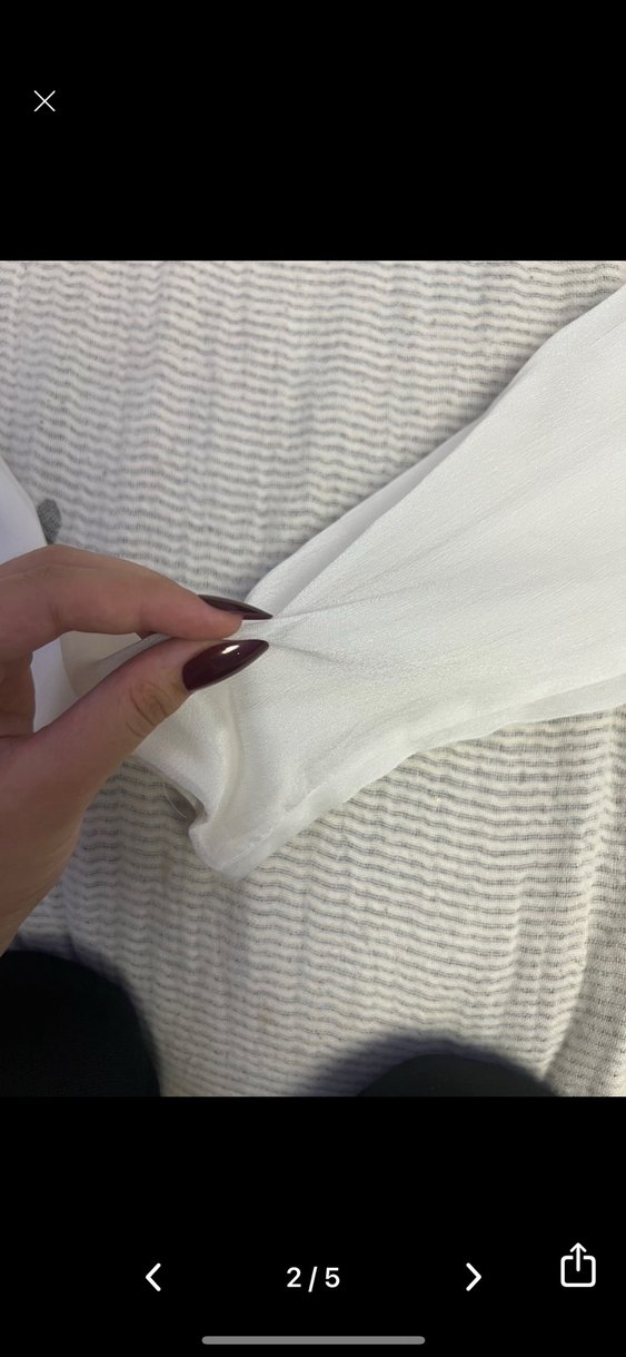 Beyaz Uzun Kollu Kız Bolero - Görsel 2