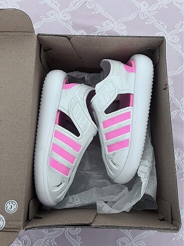 25 Beden pembe Renk Adidas Bebek Sandalet