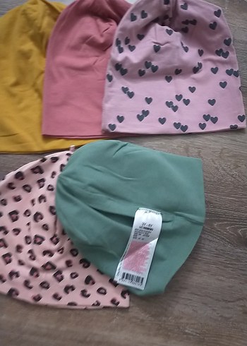 Kız Çocuk Penye Bere - Görsel 2