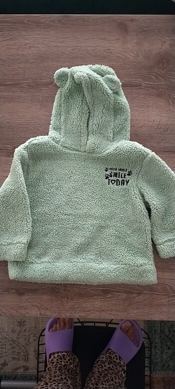 Peluş sweatshirt