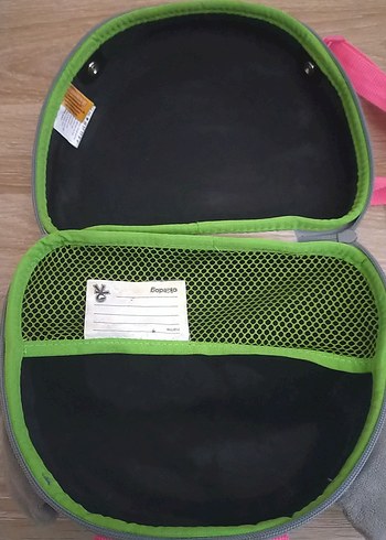 Gri Fil Figürlü Çocuk Çantası Seti - Görsel 9