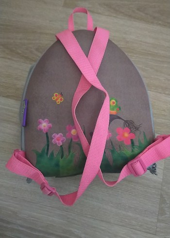 Gri Fil Figürlü Çocuk Çantası Seti - Görsel 7