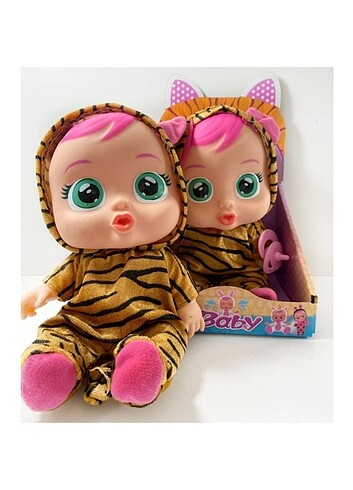 Cry Babies Ağlayan Bebeklr Sesli Emzikli