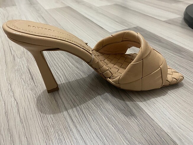38 Beden camel Renk Bottega vaneta terlik
