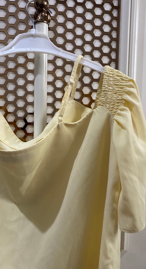 Yazlık tiril tiril bluz yeni L beden - Görsel 2