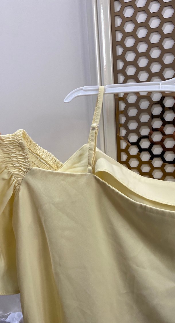 Yazlık tiril tiril bluz yeni L beden - Görsel 3