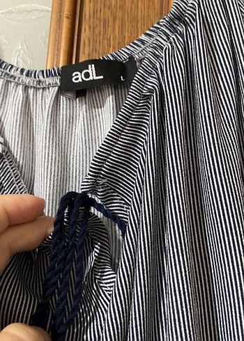 Gri Uzun Keten Bohem Elbise - Görsel 4