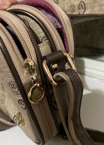 Kahverengi Vintage Deri Kadın Çanta - Görsel 8