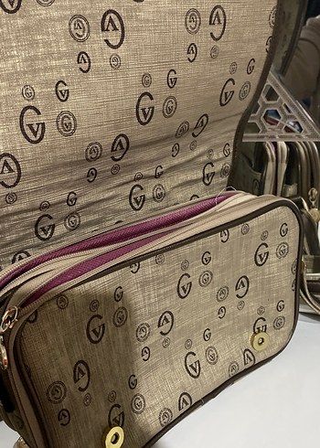 Kahverengi Vintage Deri Kadın Çanta - Görsel 2