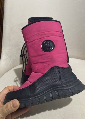 Kız Çocuk Pembe Su Geçirmez Bot - Görsel 5