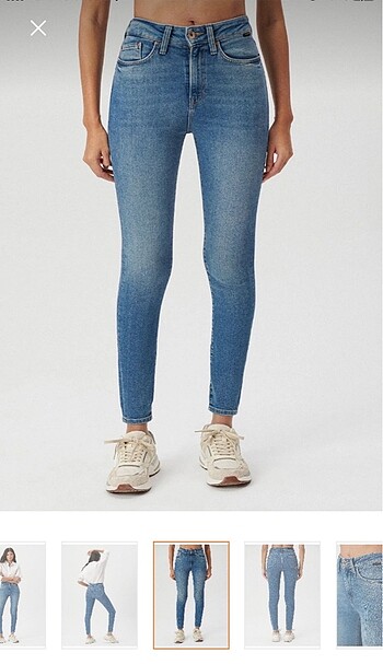 Mavi Jeans 25/27 Mavi Serenay Gold Shape jean pantolon