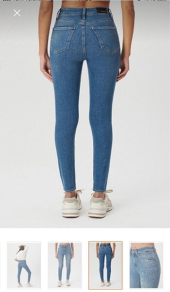 diğer Beden 25/27 Mavi Serenay Gold Shape jean pantolon