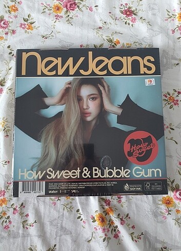 Diğer Newjeans how sweet Danielle version albüm new jeans