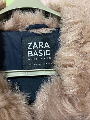 Zara Zara kuş tüyü mont