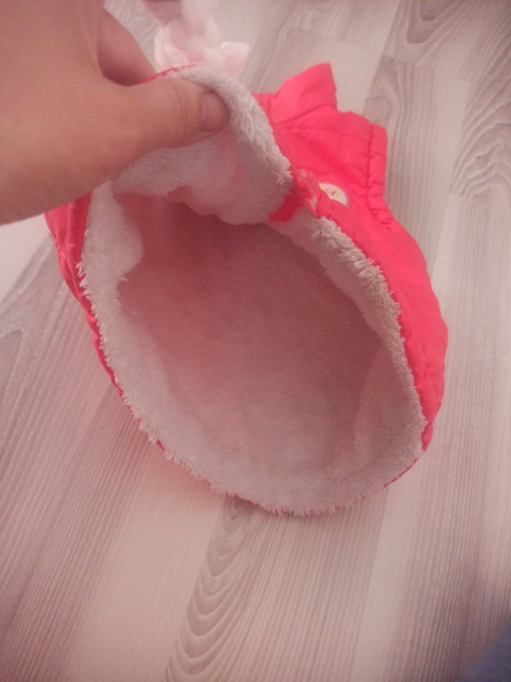 Kız Çocuk Pembe Fermuarlı Yelek - Görsel 2