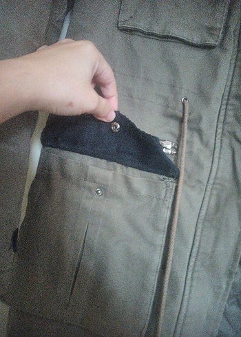 Gri Kürklü Midi Kadın Ceket - Görsel 6