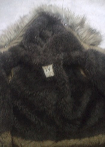 Gri Kürklü Midi Kadın Ceket - Görsel 7