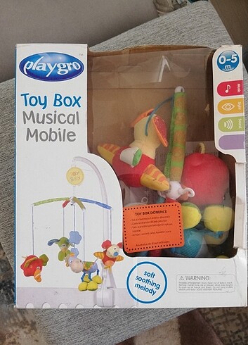 Playgro müzikli dönen oyuncak seti 