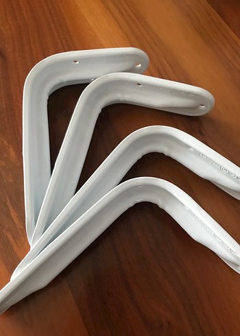 Beyaz Metal Raf Ayakları - Görsel 2