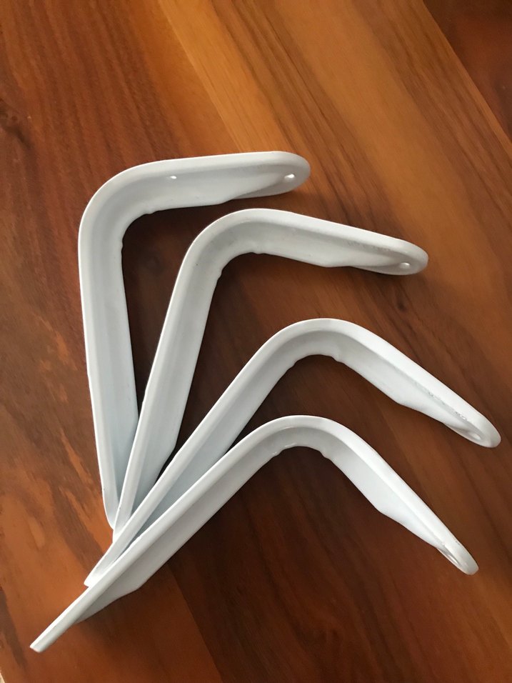 Beyaz Metal Raf Ayakları - Görsel 3