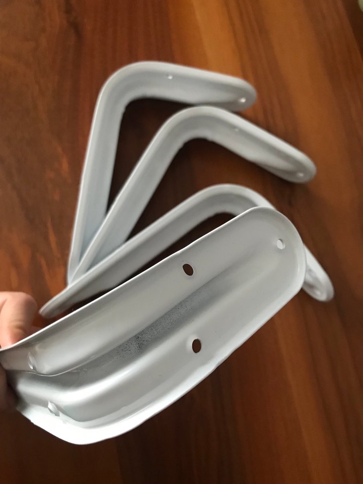 Beyaz Metal Raf Ayakları - Görsel 4