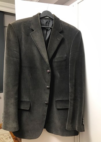 Erkek  Kadife Takım Elbise Ceketi - Görsel 3