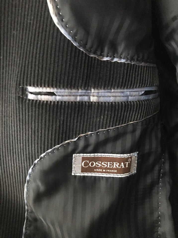 Erkek  Kadife Takım Elbise Ceketi - Görsel 4