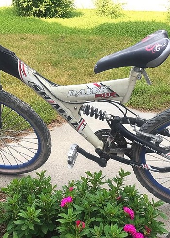 Shimal Hawk Beyaz Renkli Vitesli Bisikleti