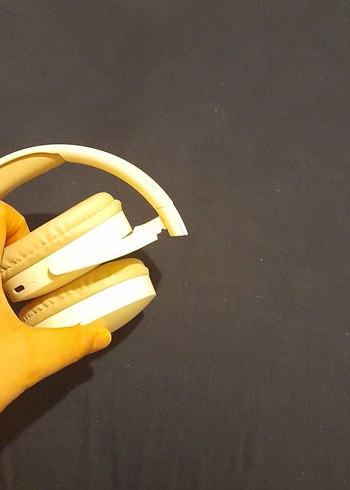 Sarı Renkli Kablosuz Kulaklık - Görsel 7